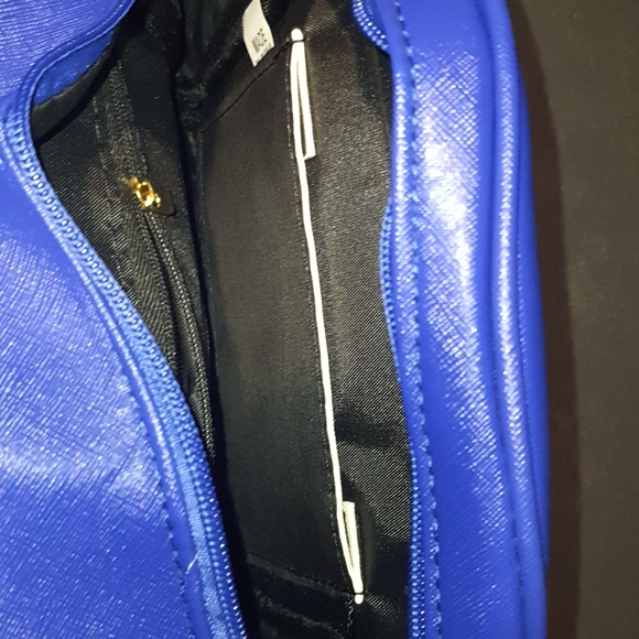 New Blue Backpack Ribbon Purse - Picture 6 of 7